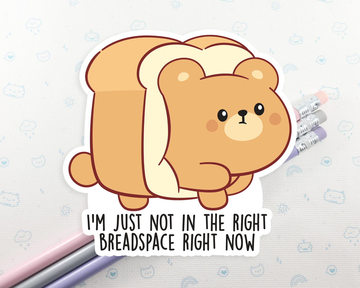 Bear Breadspace Sticker