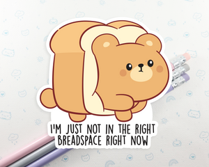 Bear Breadspace Sticker