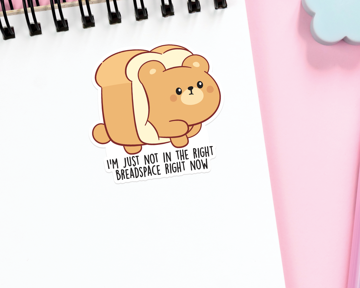 Bear Breadspace Sticker