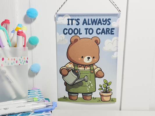 Bear Cool To Care Mini Banner
