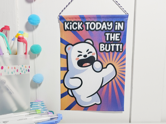 Bear Kick Mini Banner
