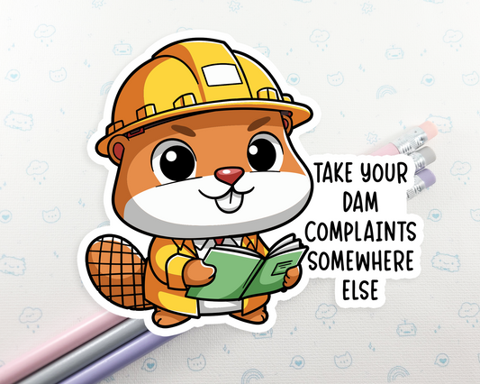Beaver Dam Sticker