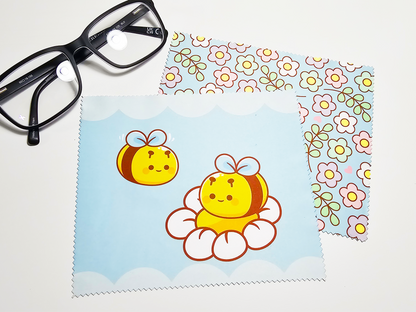 Bee and Flowers Screen Cleaning Cloth Set