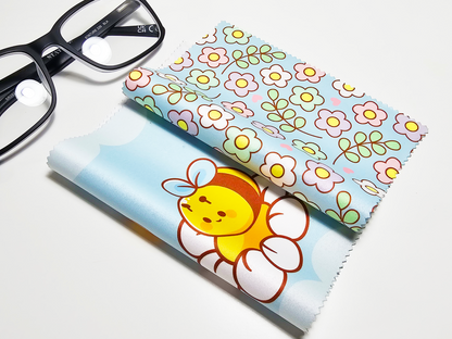 Bee and Flowers Screen Cleaning Cloth Set