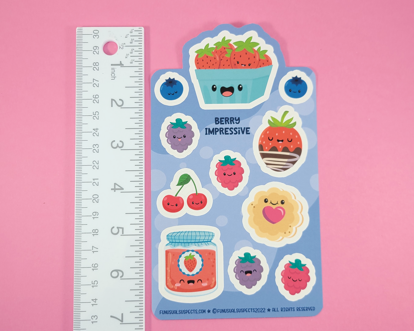 Berries & Jam Sticker Sheet