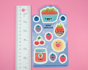 Berries & Jam Sticker Sheet
