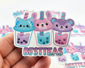 Boba Besties Sticker