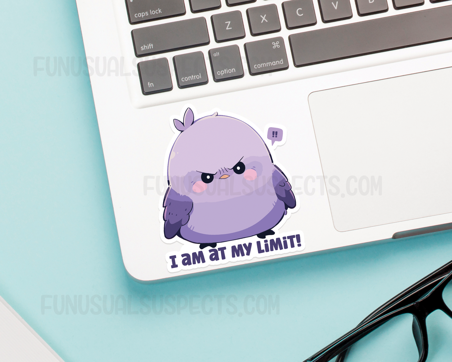 Bird At My Limit Sticker