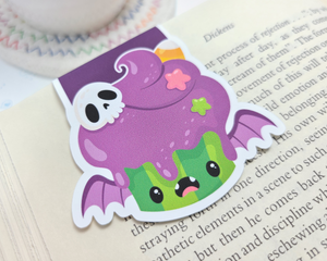 Halloween Cupcake Magnetic Bookmark