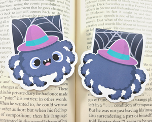 Halloween Spider Magnetic Bookmark