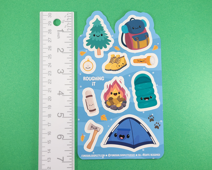 Camping Sticker Sheet