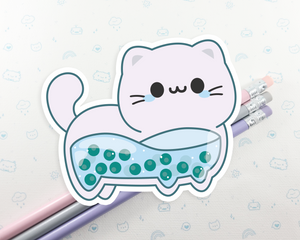 Boba Cat Stickers