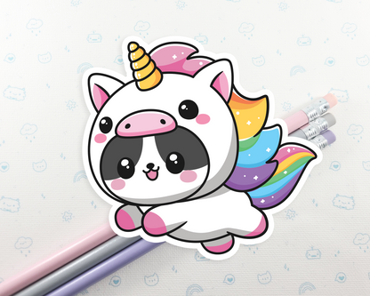 Cat Unicorn Stickers