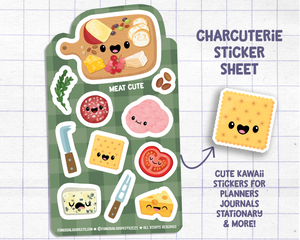 Charcuterie Sticker Sheet