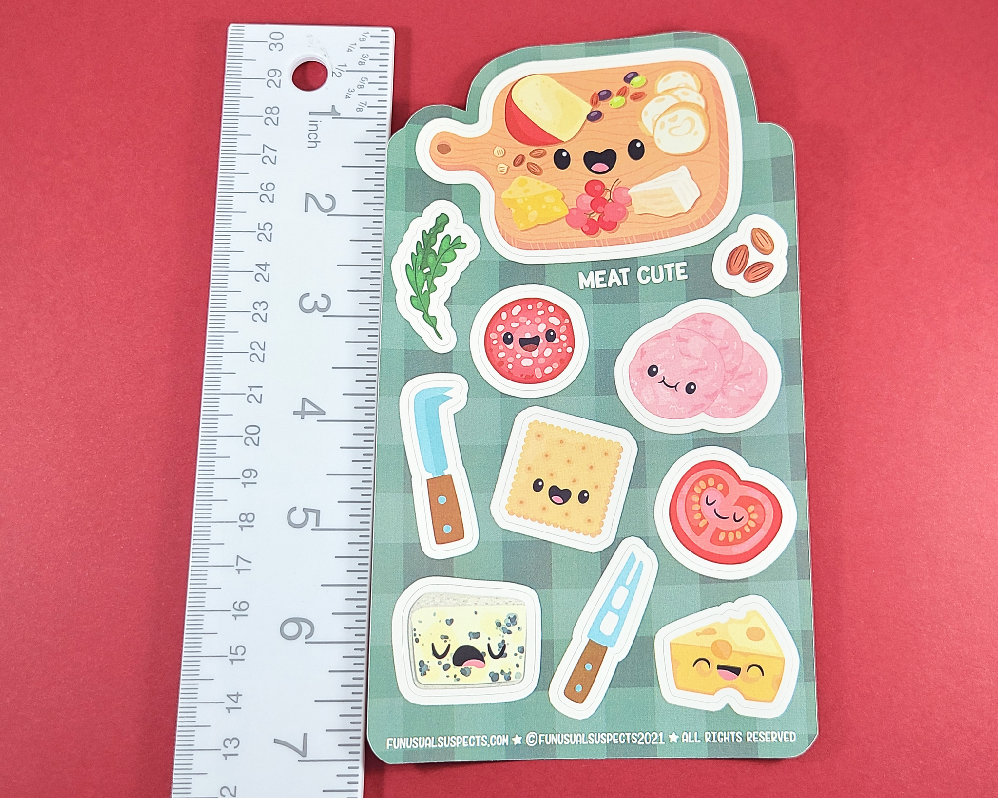 Charcuterie Sticker Sheet