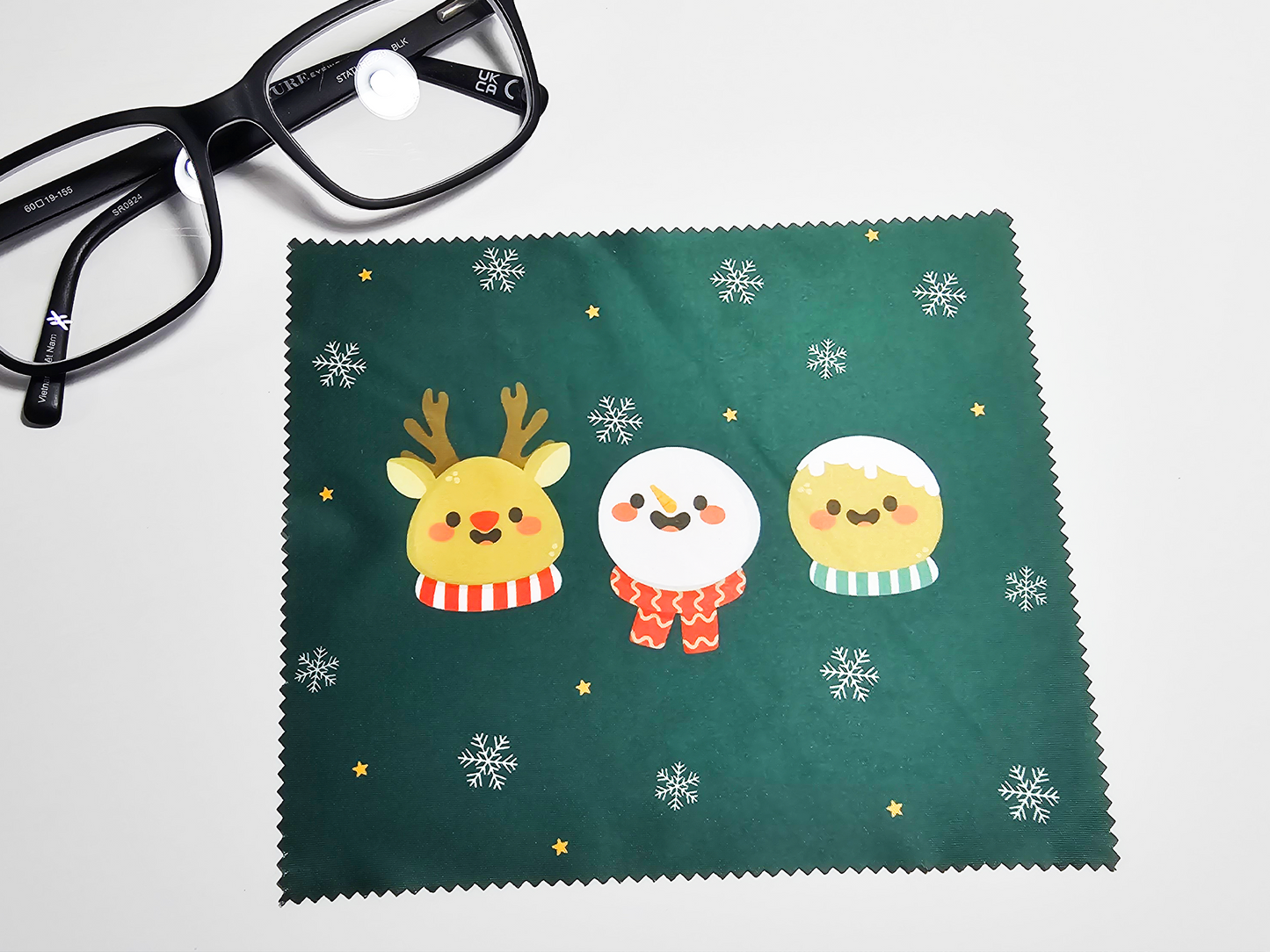 Christmas Screen Cleaning Cloth Set