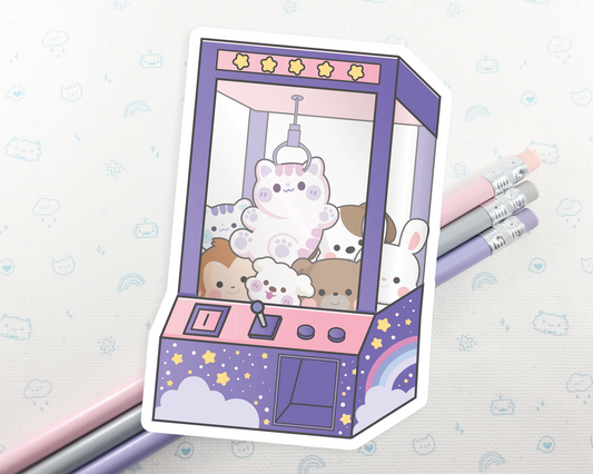 Claw Machine Sticker