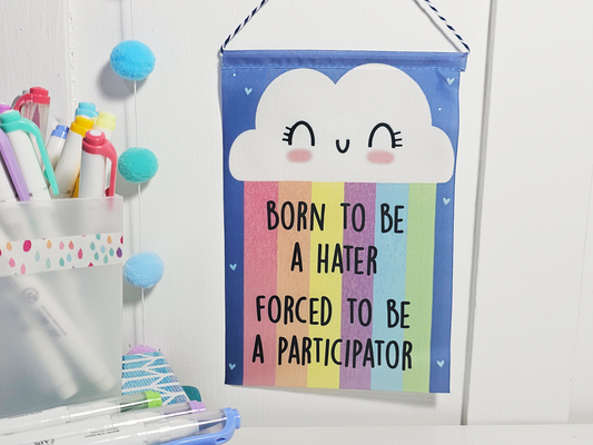 Cloud Hater Participator Mini Banner