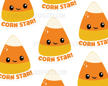 Candy Corn Sticker