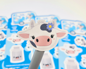 Cow Milk Delivery Sticker Sheet