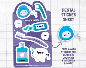 Dental Sticker Sheet