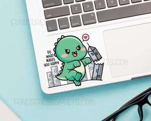 Do What Makes You Happy Sticker