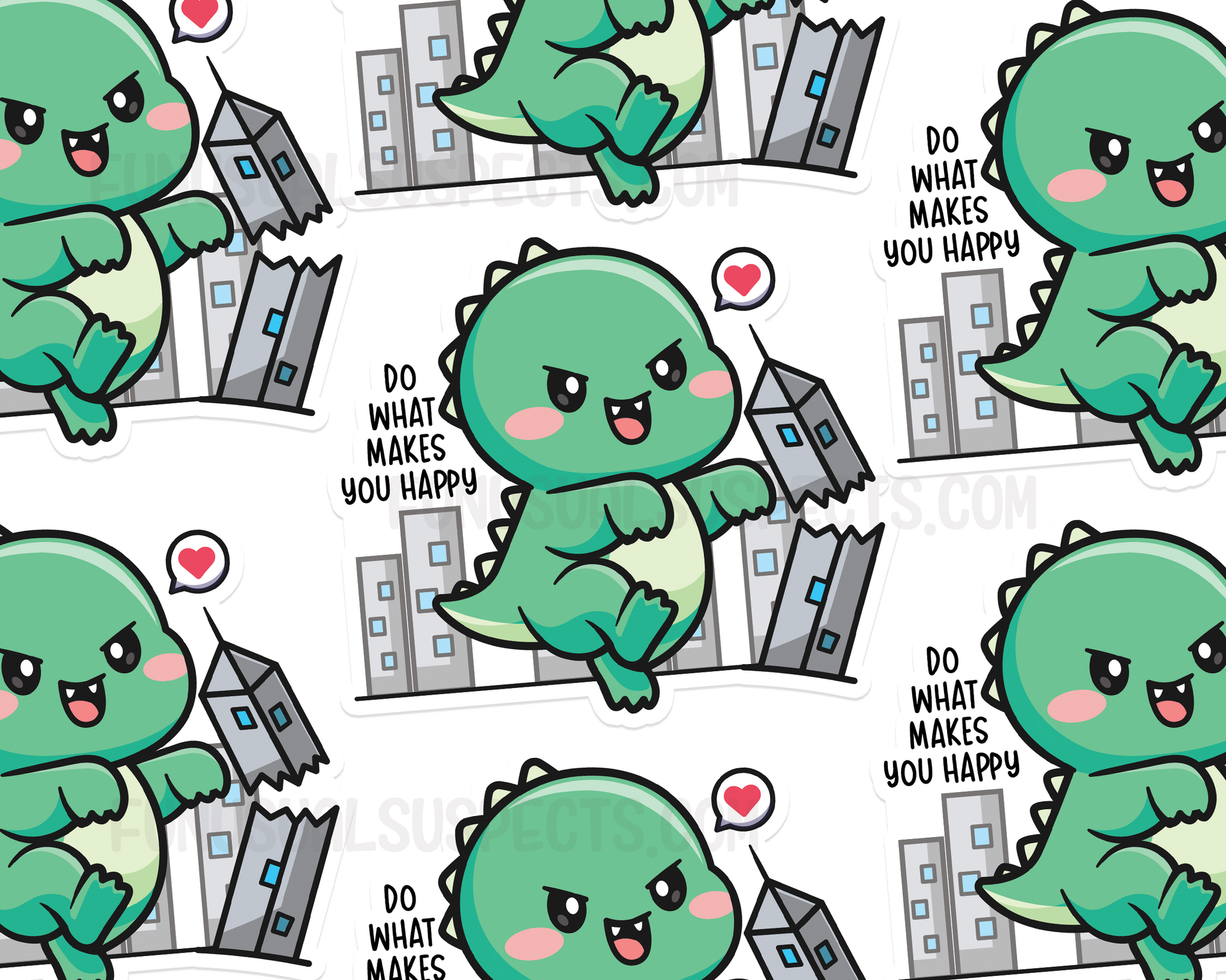 Do What Makes You Happy Sticker