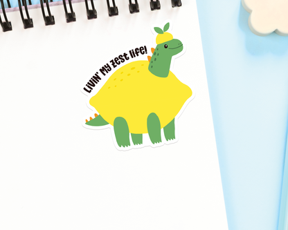 Dino Zest Life Sticker