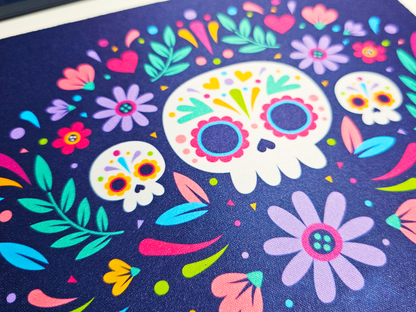Day of the Dead Mousepad and Coaster Set