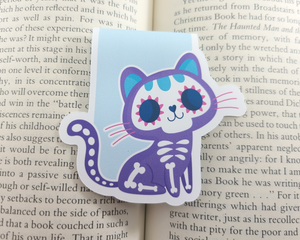 Day of the Dead Cat Bookmark