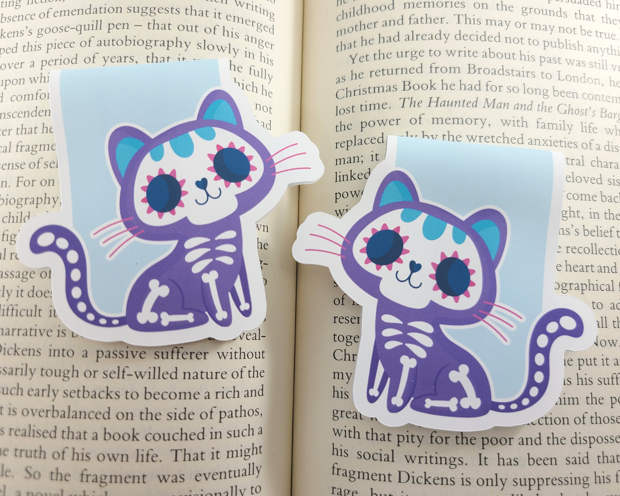 Day of the Dead Cat Bookmark