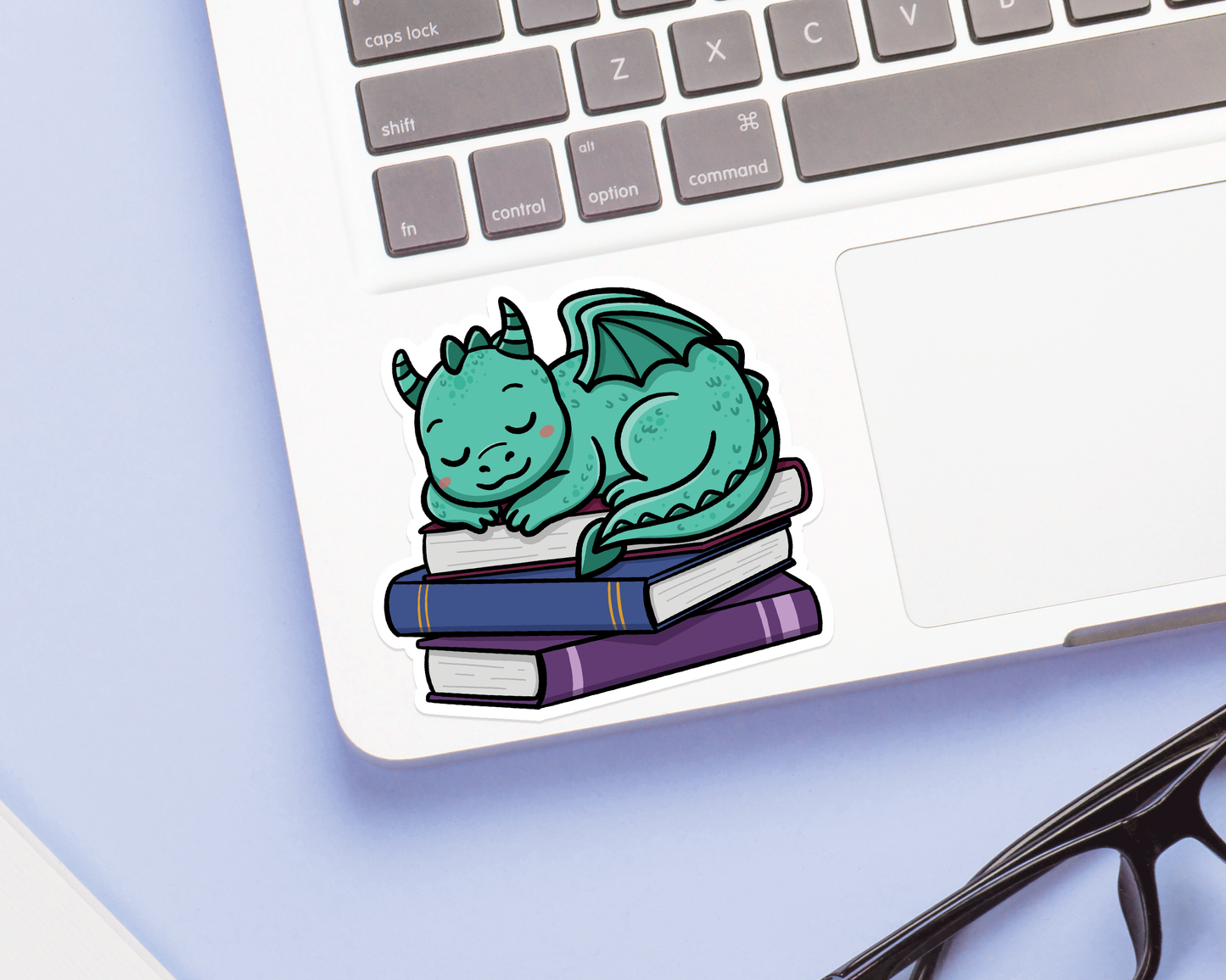 Dragon Book Sticker