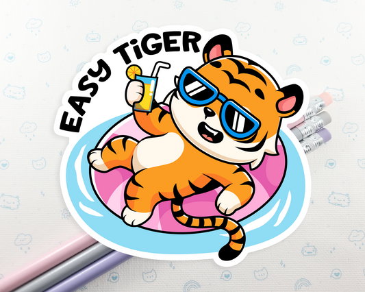 Easy Tiger Sticker