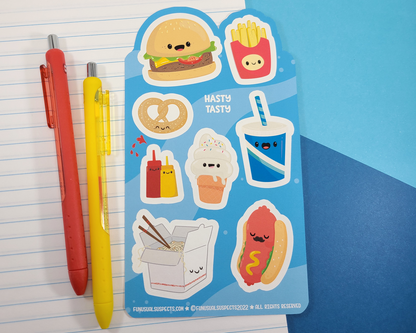 Fast Food Sticker Sheet
