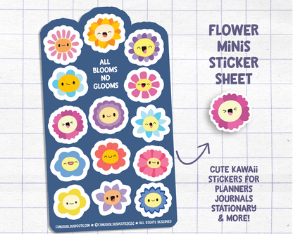 Flower Minis Sticker Sheet
