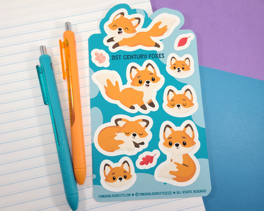Fox Sticker Sheet