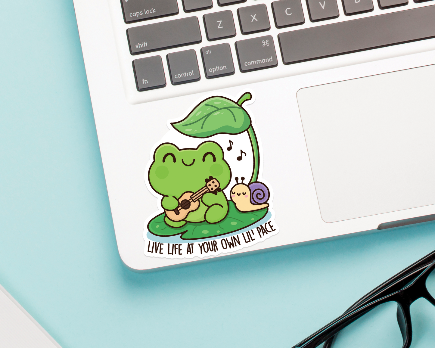 Frog Live Life Sticker