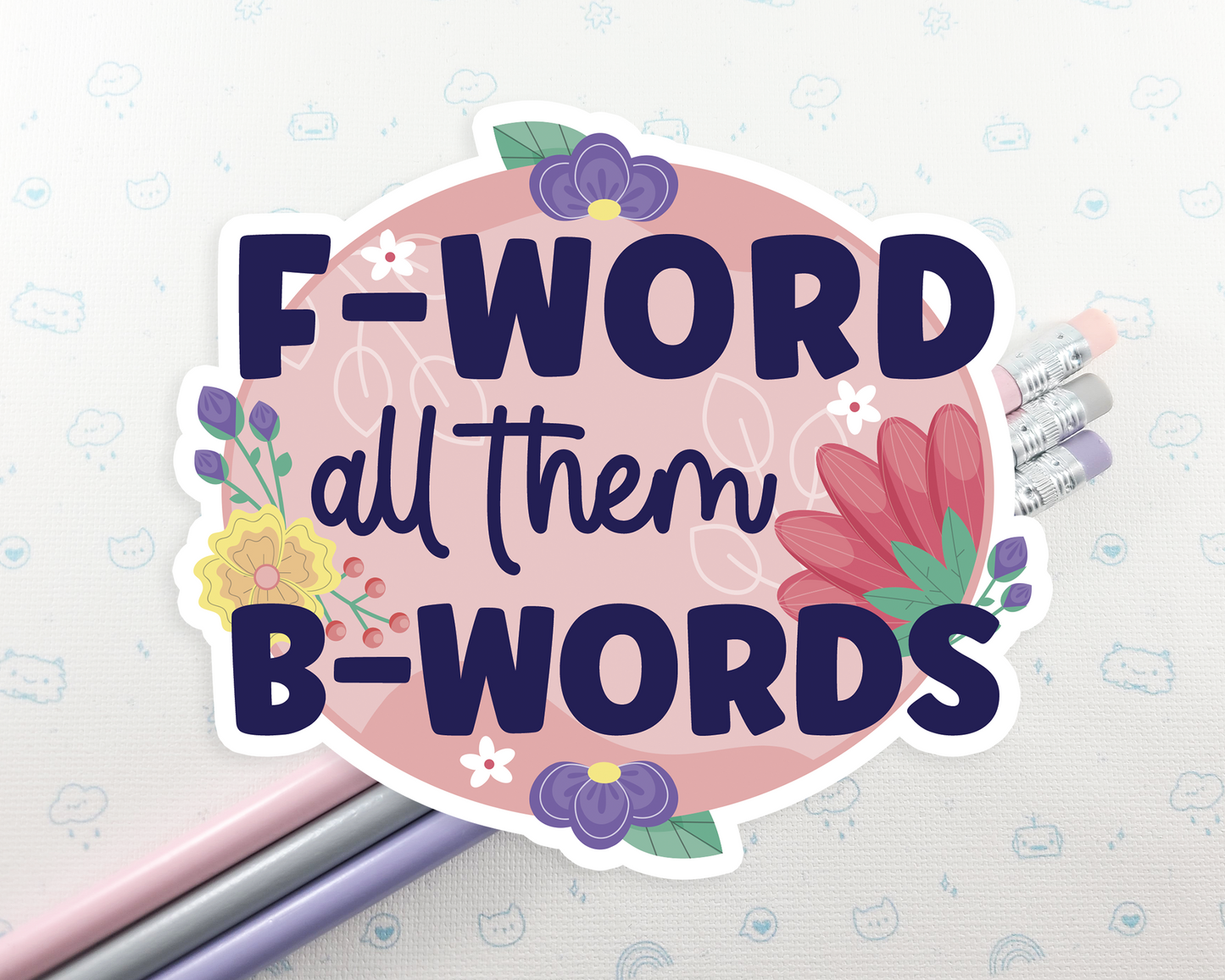 Sweary F-Word Sticker