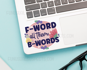 Sweary F-Word Sticker