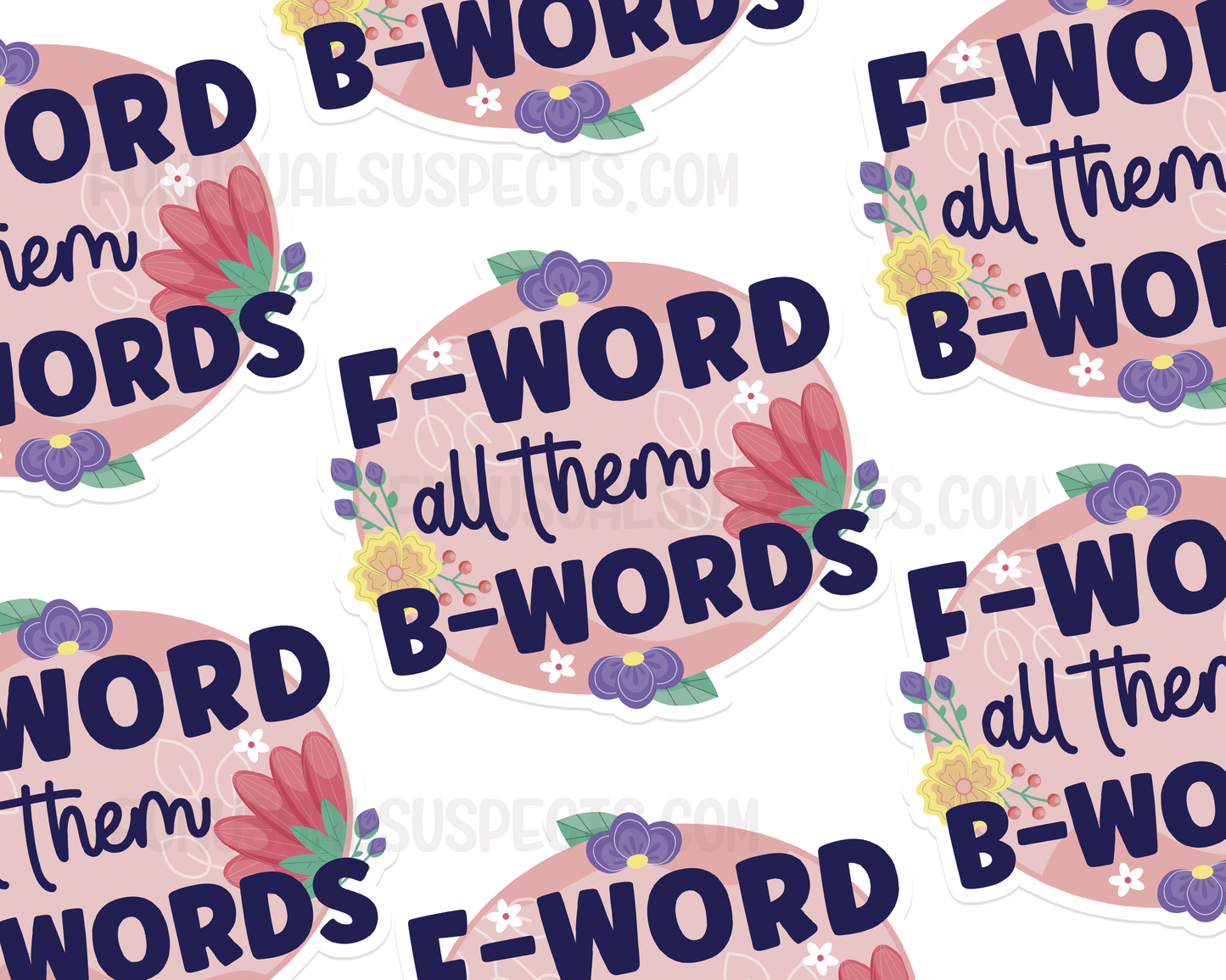 Sweary F-Word Sticker