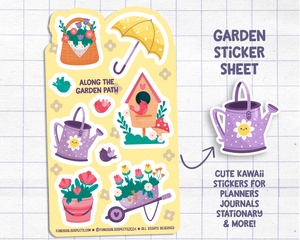 Garden Path Sticker Sheet