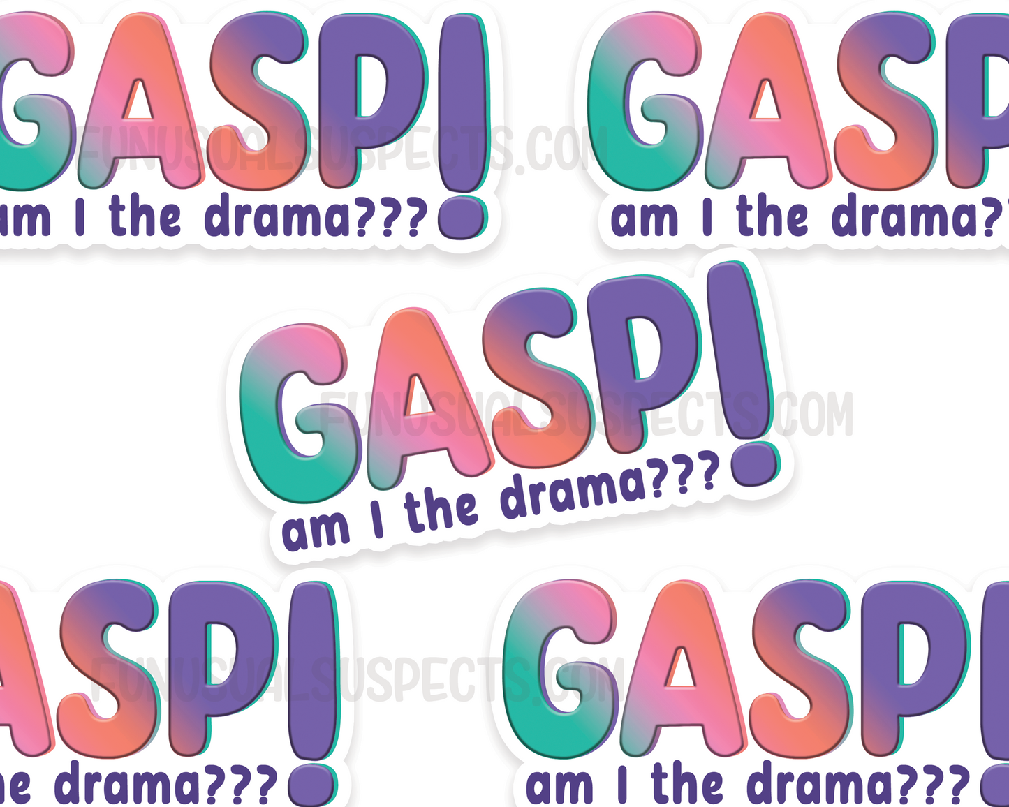 GASP! Sticker