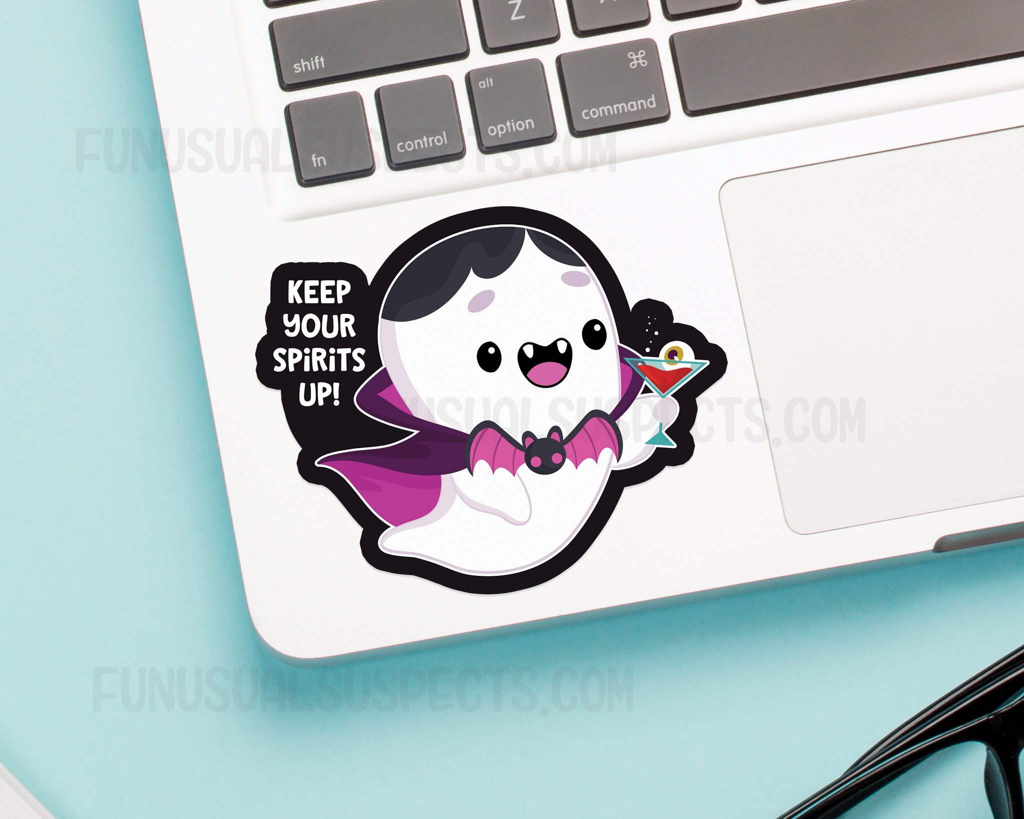 Ghost Spirits Up Sticker