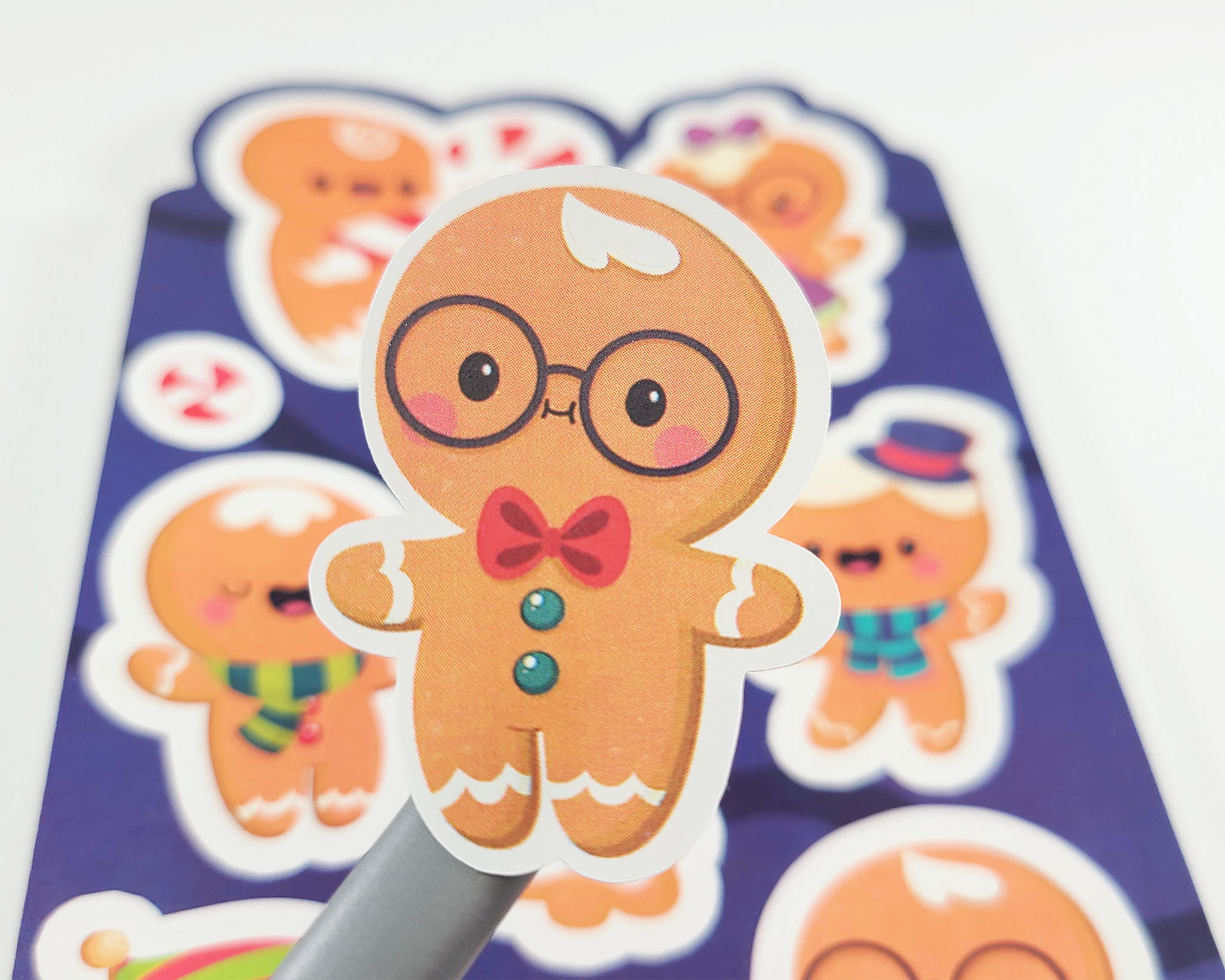 Gingerbread Sticker Sheet