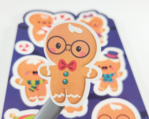 Gingerbread Sticker Sheet