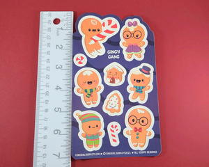 Gingerbread Sticker Sheet