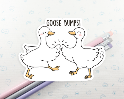 Goose Bumps Sticker