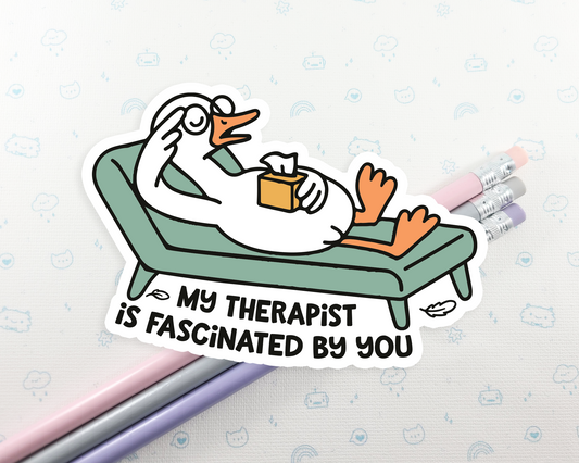 Goose Therapist Sticker