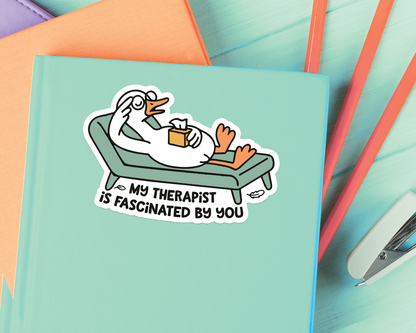 Goose Therapist Sticker
