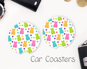 Gummy Bear Car Coasters